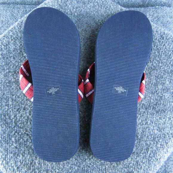 Tommy Hilfiger Twcruzi-x Women Flip Flop Sandal Shoes Sz 11 Medium Red Synthetic - Picture 7 of 9